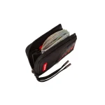 Sprayground Black Puffer Check Wallet W6859 5.5" x 2.6" - Image 3