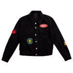 Bee Unusual Feel Good Patchwork Denim Jacket Black