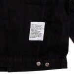Bee Unusual Feel Good Patchwork Denim Jacket Black - Image 5