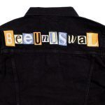 Bee Unusual Feel Good Ransom Black Denim Jacket - Image 5