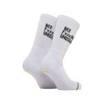 Bee Unusual Bee FxxxING Unusual White Socks - Image 2