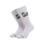 Bee Unusual Bee FxxxING Unusual White Socks