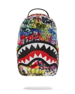 Sprayground Le Monde Des Graffitis Backpack B6722 18” x 6” x 11.5”