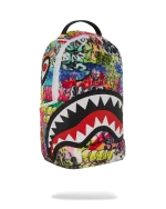 Sprayground Le Monde Des Graffitis Backpack B6722 18” x 6” x 11.5” - Image 3