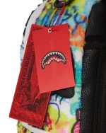 Sprayground Le Monde Des Graffitis Backpack B6722 18” x 6” x 11.5” - Image 9
