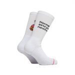 Bee Unusual Normal gets you nowhere White Socks - Image 2