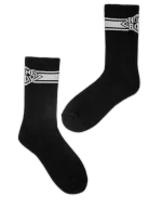 Homeboy Nappo Stripe Sock Black (double Pack) 01SO1220-10