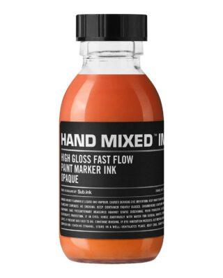 HAND MIXED High Gloss Paint Marker Ink 100 ml California orange