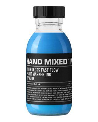 HAND MIXED High Gloss Paint Marker Ink 100 ml Elena blue