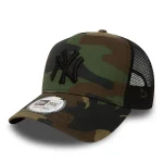 New Era New York Yankees Clean Camo A-Frame Trucker Cap 11579473