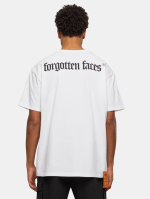 Forgotten Faces Sliced Heavy Oversized Tee White FOF0086-00220 - Image 2