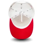 New Era 9FORTY New York Yankees Clean Red A-Frame Trucker Cap 11588488 - Image 3