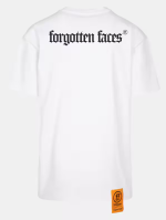 Forgotten Faces Sliced Heavy Oversized Tee White FOF0086-00220 - Image 4