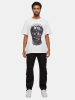Forgotten Faces Sliced Heavy Oversized Tee White FOF0086-00220 - Image 5