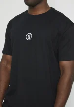 Forgotten Faces T-Shirt Caesar Heavy Oversized Tee Black FOF0003-00007 - Image 4