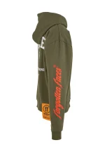 FORGOTTEN FACES COURAGE DEFINES OVERSIZE ZIP HOODIE OLIVE FOF0161-00176 - Image 9
