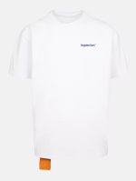 FORGOTTEN FACES TAGGED BLUE MARBLE OVERSIZE TEE WHITE FOF0136-00220 - Image 3