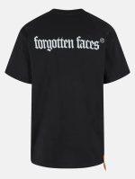 FORGOTTEN FACES WHITE BALAKLAVA OVERSIZE TEE BLACK FOF0135-00007 - Image 5