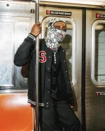 SPRAYGROUND DOODLE SHARK SKI MASK HW395 - Image 4