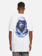 FORGOTTEN FACES TAGGED BLUE MARBLE OVERSIZE TEE WHITE FOF0136-00220 - Image 2