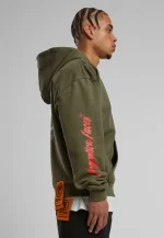 FORGOTTEN FACES COURAGE DEFINES OVERSIZE ZIP HOODIE OLIVE FOF0161-00176 - Image 3