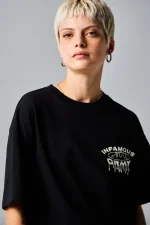 Grimey FOLLOW THE DOLLAR REGULAR TEE BLACK GA721-BLK - Image 4