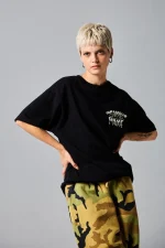 Grimey FOLLOW THE DOLLAR REGULAR TEE BLACK GA721-BLK - Image 6