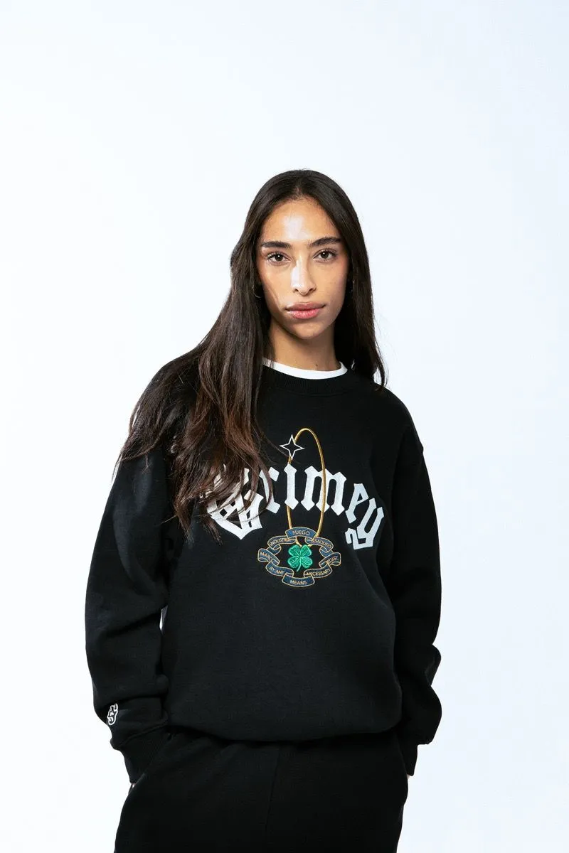 Grimey Saoirse Crewneck Black GSW602-BLK - Image 3