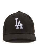 New Era 9FIFTY Los Angeles Dodgers Stretch Snap Cap Black 11876580 - Image 4