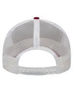 New Era 9FORTY New York Yankees Clean Red A-Frame Trucker Cap 11588488 - Image 4