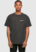 FORGOTTEN FACES SPIKE GIRL OVERSIZE ACID TEE BLACK FOF0122-00007 - Image 5