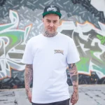 Tribal Bear T-Shirt white TR3058-001 - Image 3
