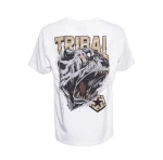Tribal Bear T-Shirt white TR3058-001 - Image 4