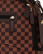 Sprayground Core Embossed Check Backpack B6805 18” x 6” x 11.5” - Image 9