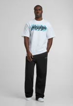 Karl Kani Woven Signature Kani Heat Tee White/Blue KM251-019-1 - Image 6