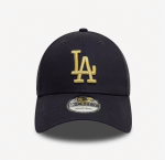 New Era LA Dodgers Metallic Navy 9FORTY Adjustable Cap 60595193 - Image 5