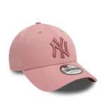 New Era 9FORTY Adjustable New York Yankees League Essential Dark Pink Cap 60595153 - Image 4
