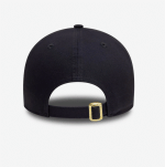 New Era New York Yankees Metallic Navy 9FORTY Adjustable Cap 60595195 - Image 3