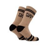 Bee Unusual Fuck Off beige socks AS-245025 - Image 2