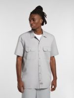 Dickies Short Sleeve Work Shirt Rec Light Grey DK0A4XK7D061