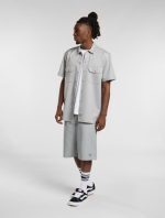 Dickies Short Sleeve Work Shirt Rec Light Grey DK0A4XK7D061 - Image 2