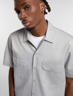 Dickies Short Sleeve Work Shirt Rec Light Grey DK0A4XK7D061 - Image 3