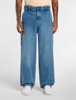 Dickies Madison Baggy Fit Denim Trousers Light Blue DK0A4YECK211