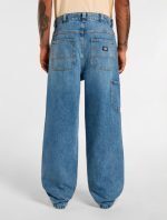 Dickies Madison Baggy Fit Denim Trousers Light Blue DK0A4YECK211 - Image 2