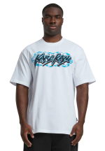 Karl Kani Woven Signature Kani Heat Tee White/Blue KM251-019-1