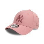 New Era 9FORTY Adjustable New York Yankees League Essential Dark Pink Cap 60595153