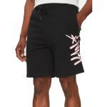 KARL KANI KANI TAG SWEATSHORTS BLACK/ROSE KM251-008-2