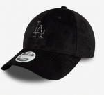 New Era LA Dodgers Womens Diamante Black 9FORTY Adjustable Cap 60595351