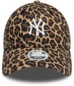 New Era MLB New York Yankees Womens 9FORTY Adjustable Cap Leopard Black 60595363 - Image 3