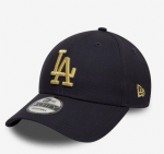 New Era LA Dodgers Metallic Navy 9FORTY Adjustable Cap 60595193